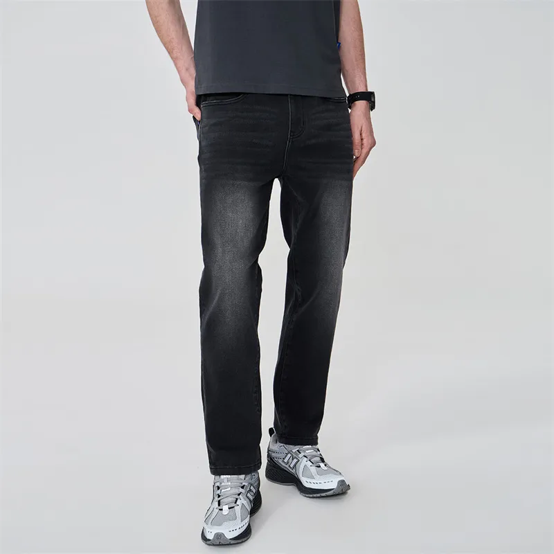 FAIRWHALE Jeans Men Dark Gray-3