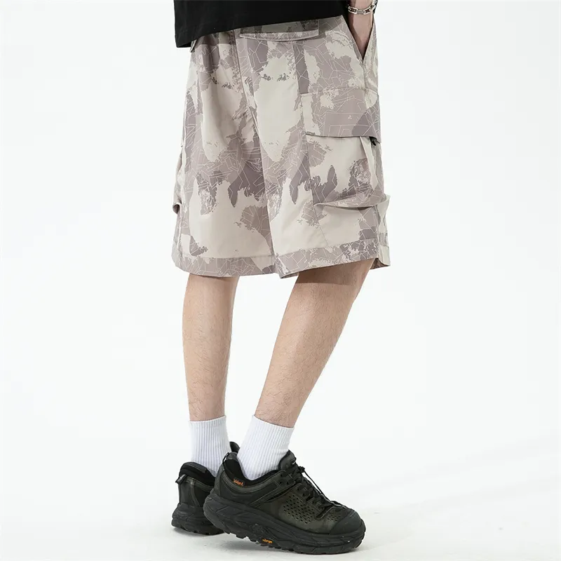 FAIRWHALE Cargo Shorts Unisex-12