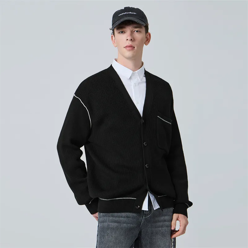 FAIRWHALE Sweaters Unisex 001 Black-2