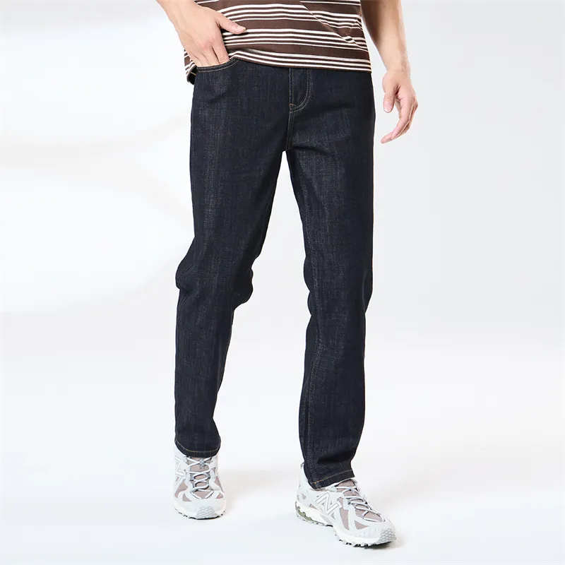 FAIRWHALE Jeans Men's Navy Blue-3