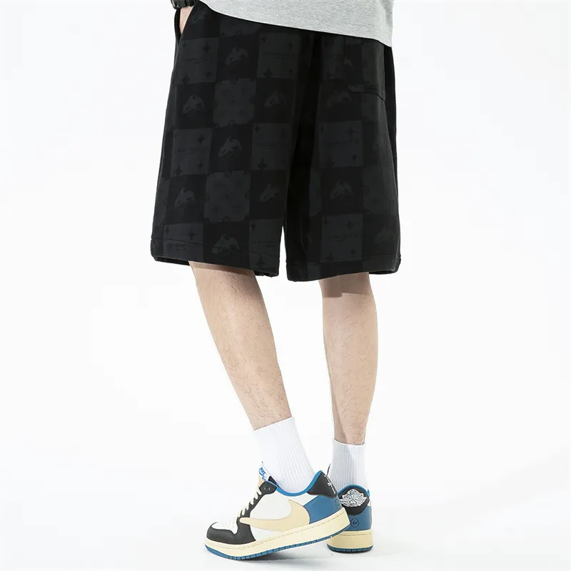 FAIRWHALE Casual Shorts Unisex Black-5
