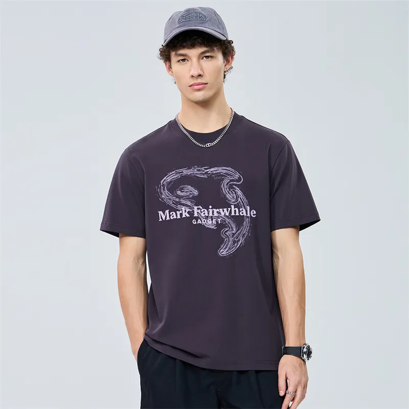 FAIRWHALE T Shirt Unisex Dark Purple-2