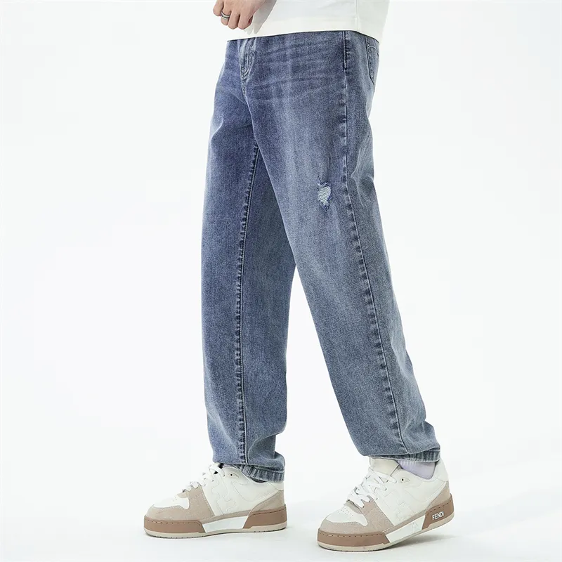 FAIRWHALE Jeans Unisex Medium Blue-2