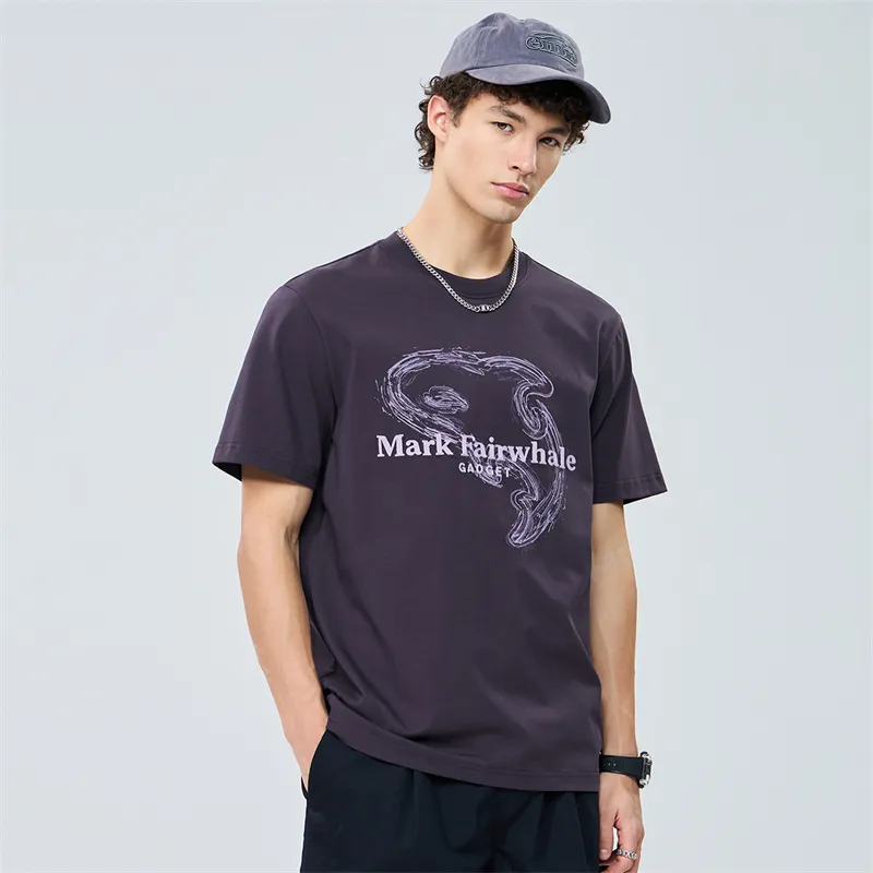 FAIRWHALE T Shirt Unisex Dark Purple-5
