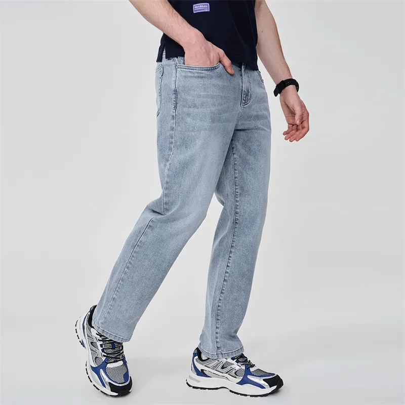 FAIRWHALE Jeans Men 102 Dark Blue-3