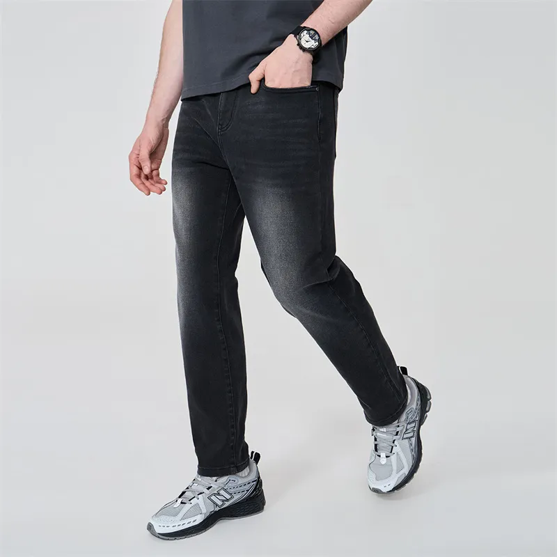 FAIRWHALE Jeans Men Dark Gray-2