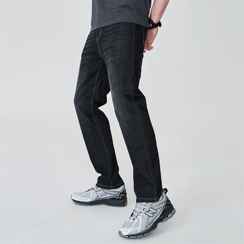 FAIRWHALE Jeans Men 002 Black Gray-5