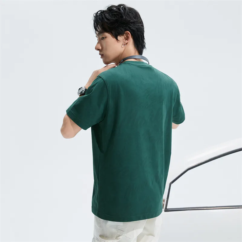 FAIRWHALE T Shirt Unisex Dark Green-5