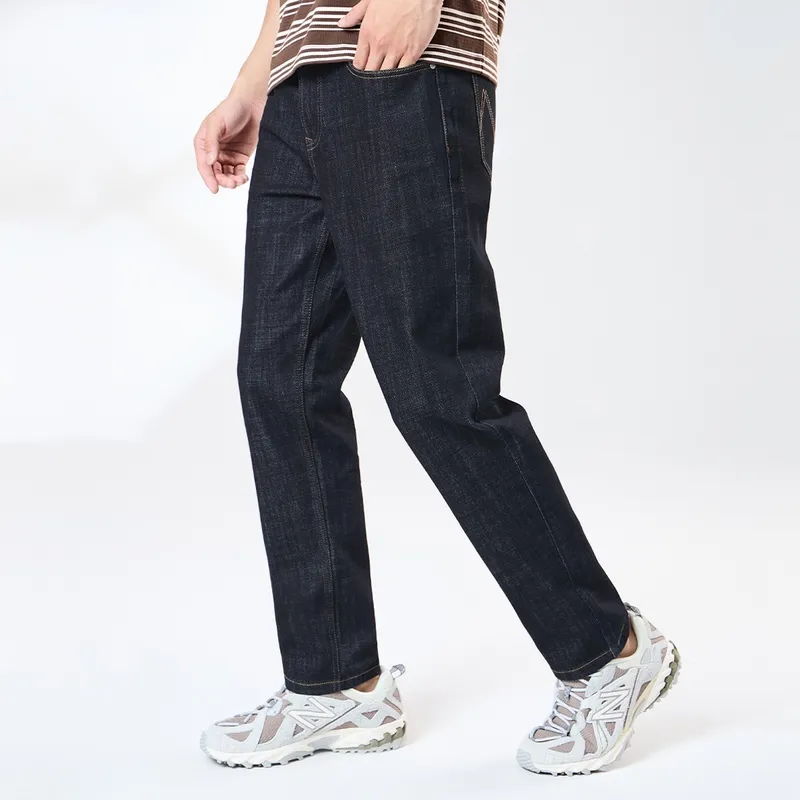 FAIRWHALE Jeans Men's Navy Blue-4