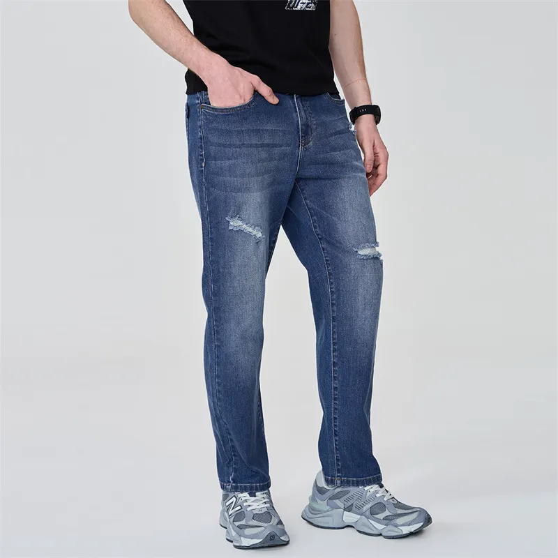 FAIRWHALE Jeans Men 112 Medium Blue-4