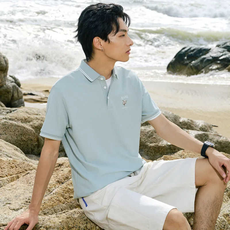 FAIRWHALE Polo Shirt Unisex Pink Green-3