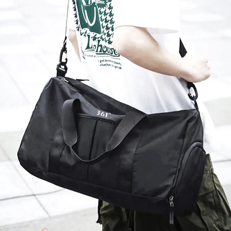 361° Oxford Travel Bag Unisex Black-1