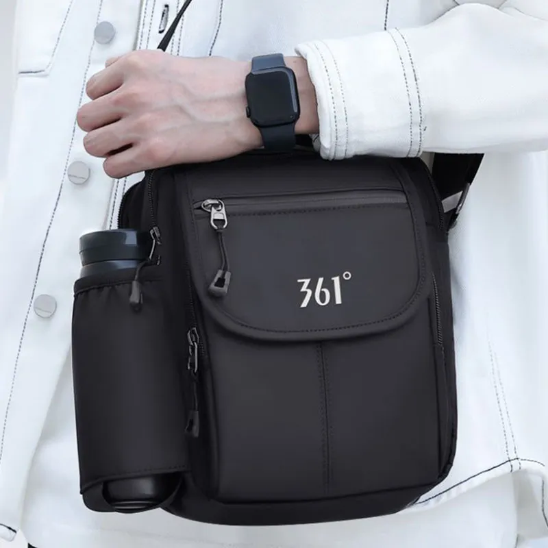 361° Oxford Sling Bag Regular Men's Black-3
