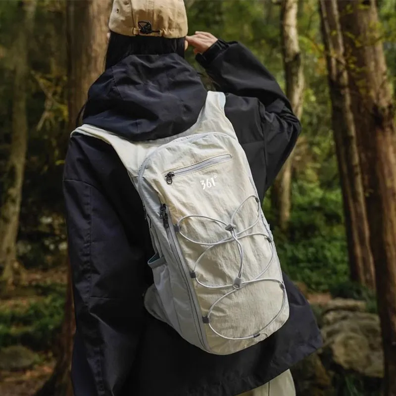361° Nylon Bag Regular Unisex Beige-1
