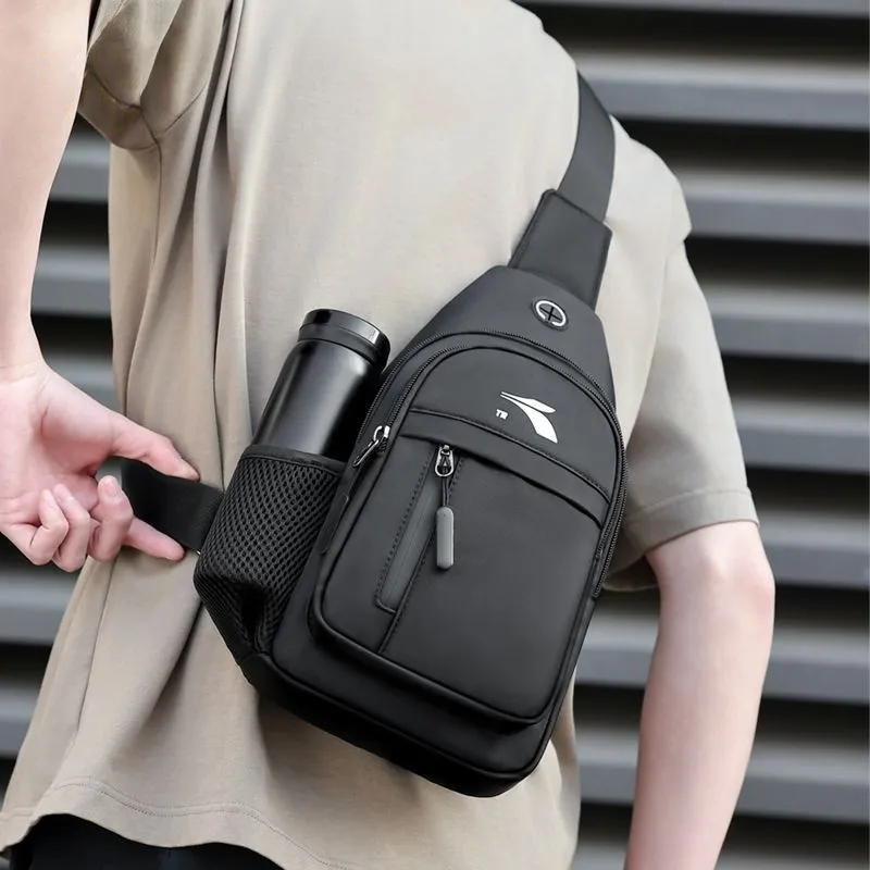 361° Oxford Sling Bag Regular Men's Black-4