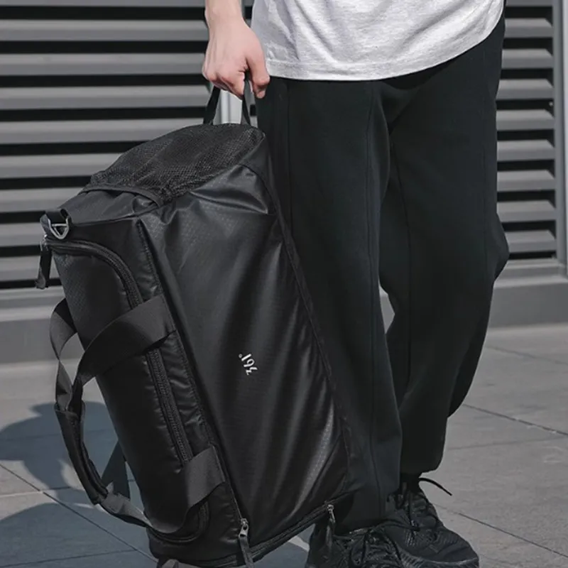 361° Polyester Travel Bag Unisex Black-4