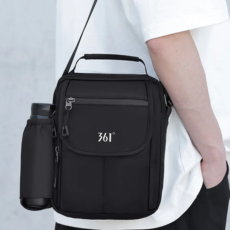 361° Oxford Sling Bag Regular Men's Black-4