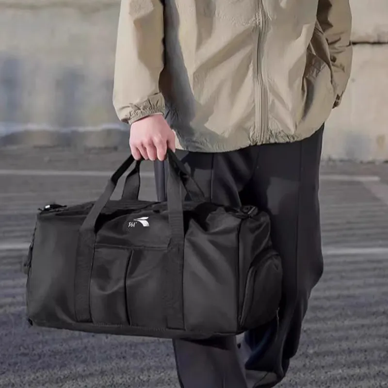 361° Oxford Travel Bag Unisex Black-2