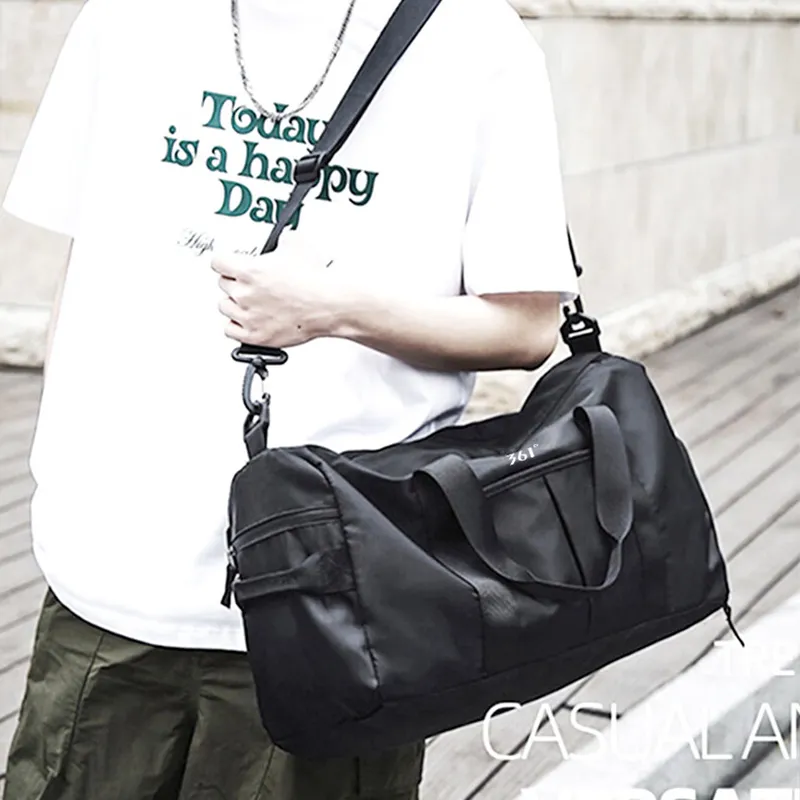 361° Oxford Travel Bag Unisex Black-2