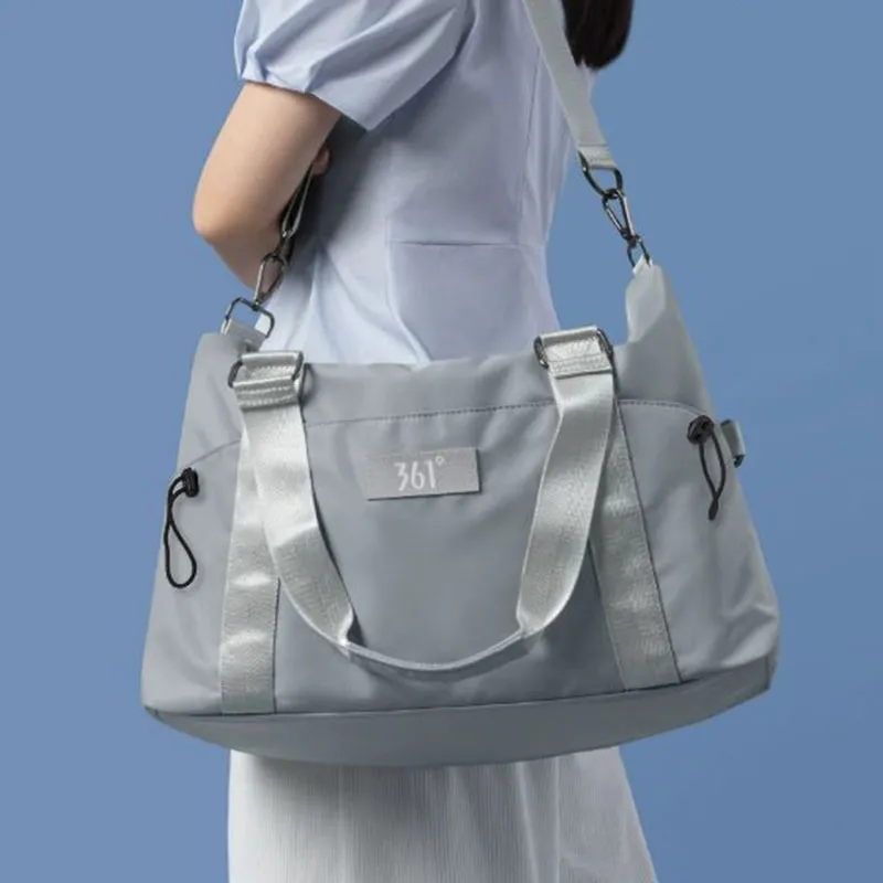 361° Scratch Resistant And Abrasion Resistant Fabric Bag Unisex Gray-2