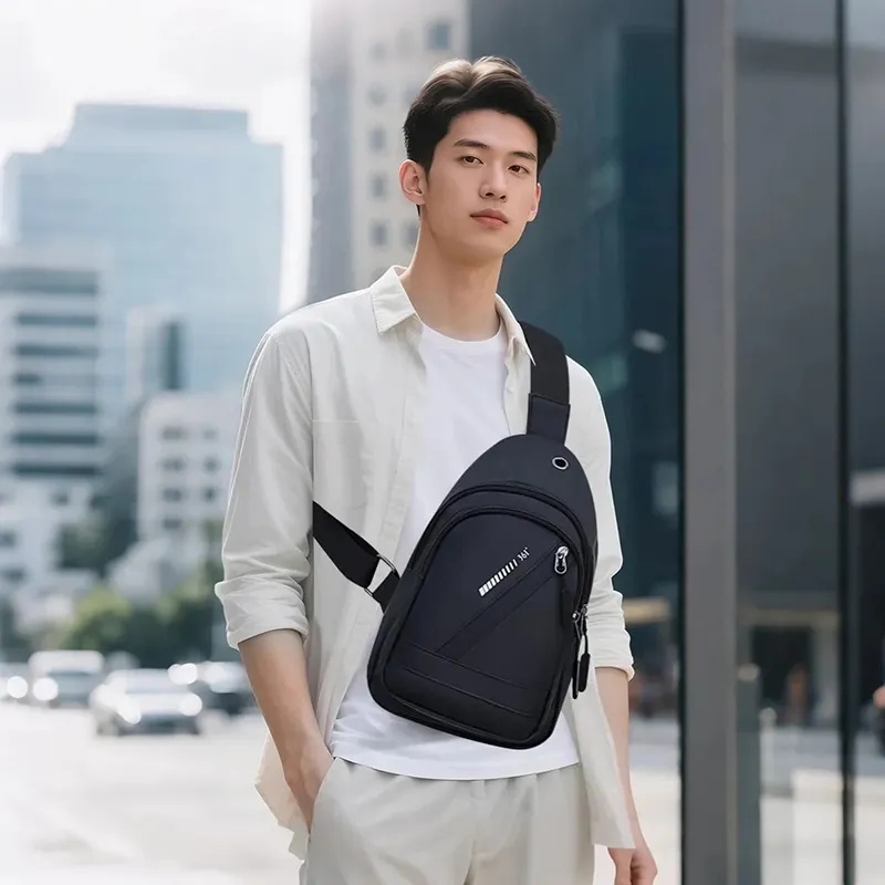 361° Polyester Bag Regular Men's Black-1
