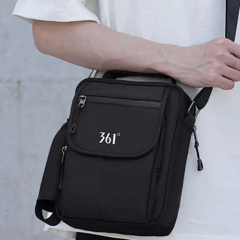 361° Oxford Sling Bag Regular Men's Black-2
