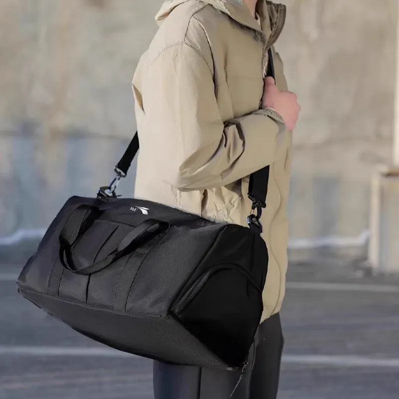 361° Oxford Travel Bag Unisex Black-4