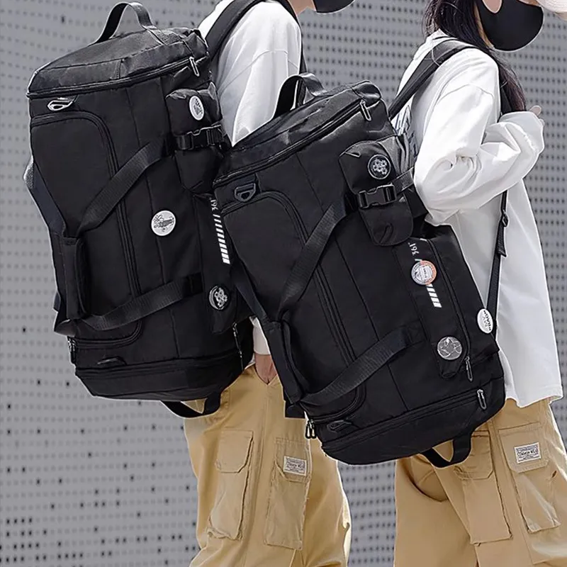 361° Oxford Bag Tubas Unisex Black-4