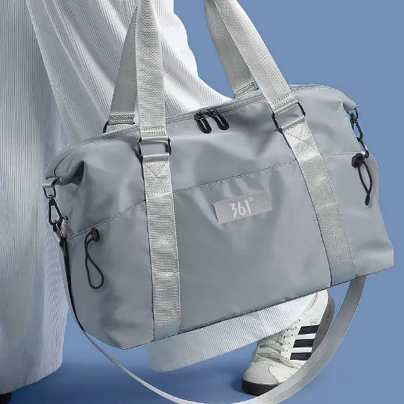 361° Scratch Resistant And Abrasion Resistant Fabric Bag Unisex Gray-3