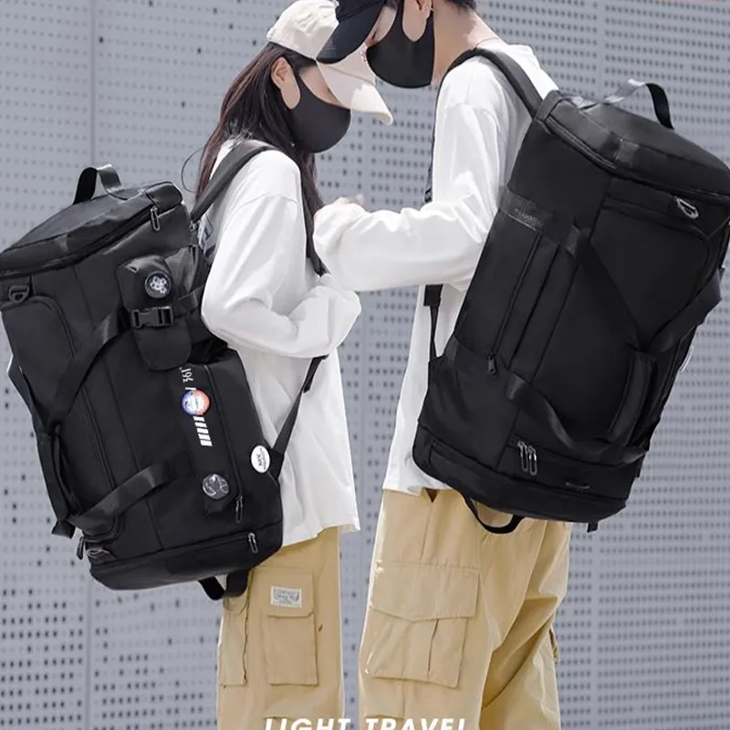 361° Oxford Bag Tubas Unisex Black-1