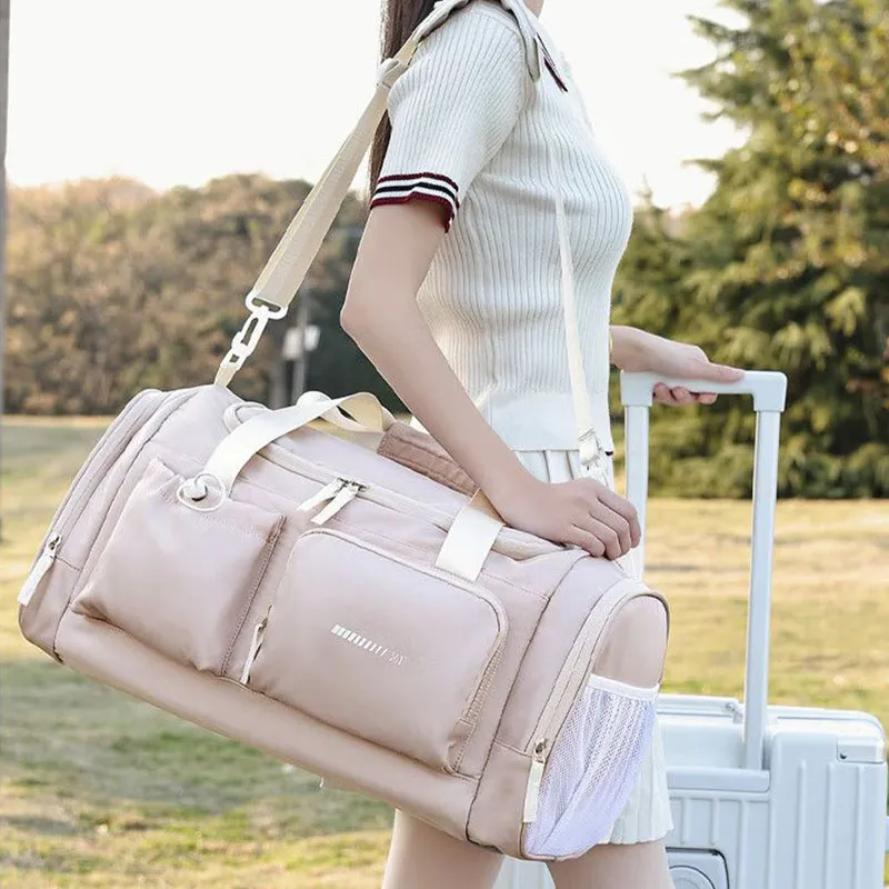 361° Nylon Fabric Bag Tubas Women's Pink-4