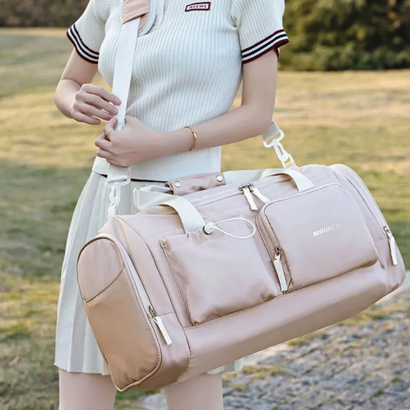 361° Nylon Fabric Bag Tubas Women's Pink-3