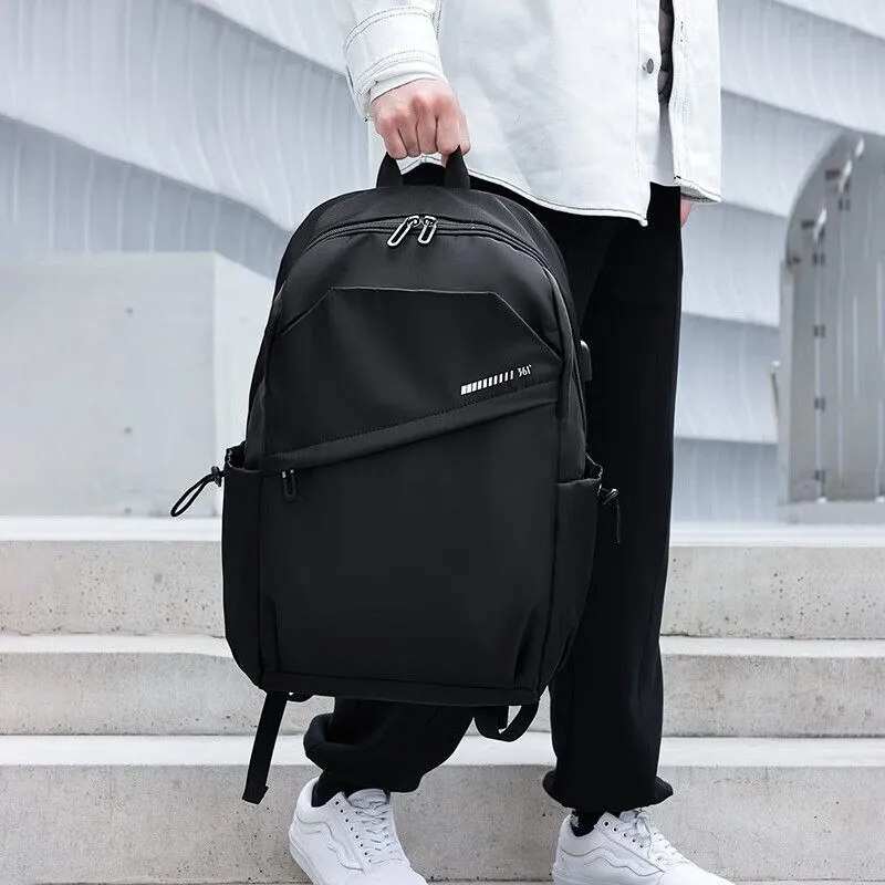361° Oxford Bag Tubas Men's Black-3