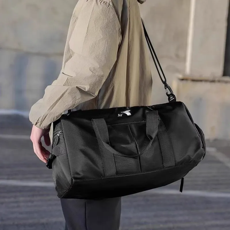 361° Oxford Travel Bag Unisex Black-3