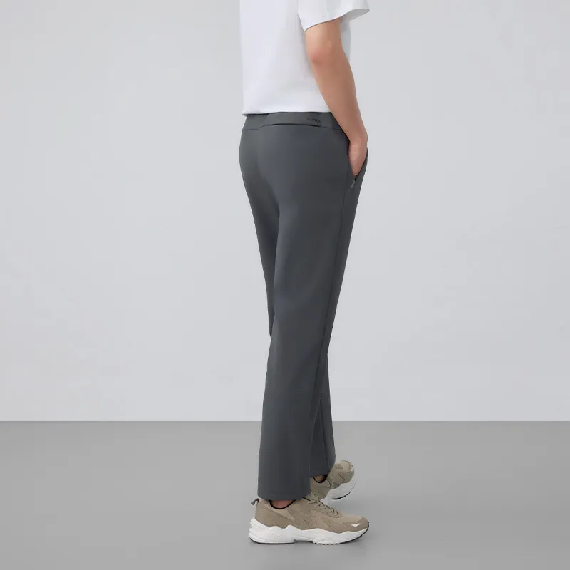 RAPIDO Fleece Lined Anti Static Water Resistant Mid Rise Versatile Casual Pants Men's-8