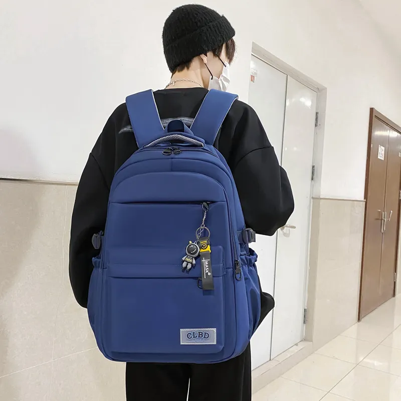 Venerable Brahma Oxford Backpack Regular Unisex White/Black/Blue/Dark Blue-11