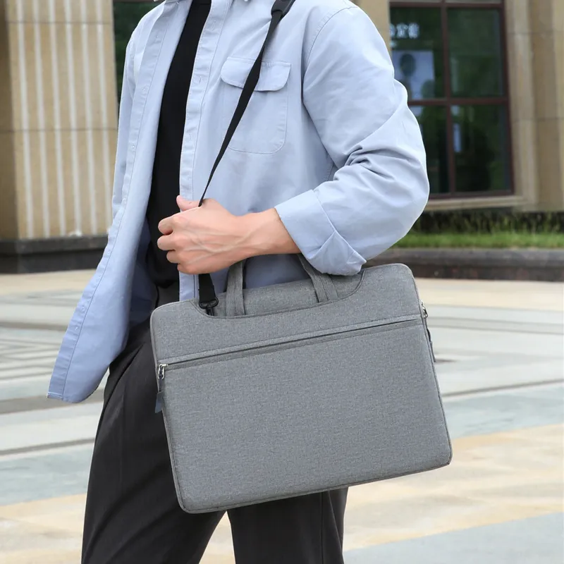 Venerable Brahma Oxford Handheld Laptop Bag Regular Unisex Multicolor-12