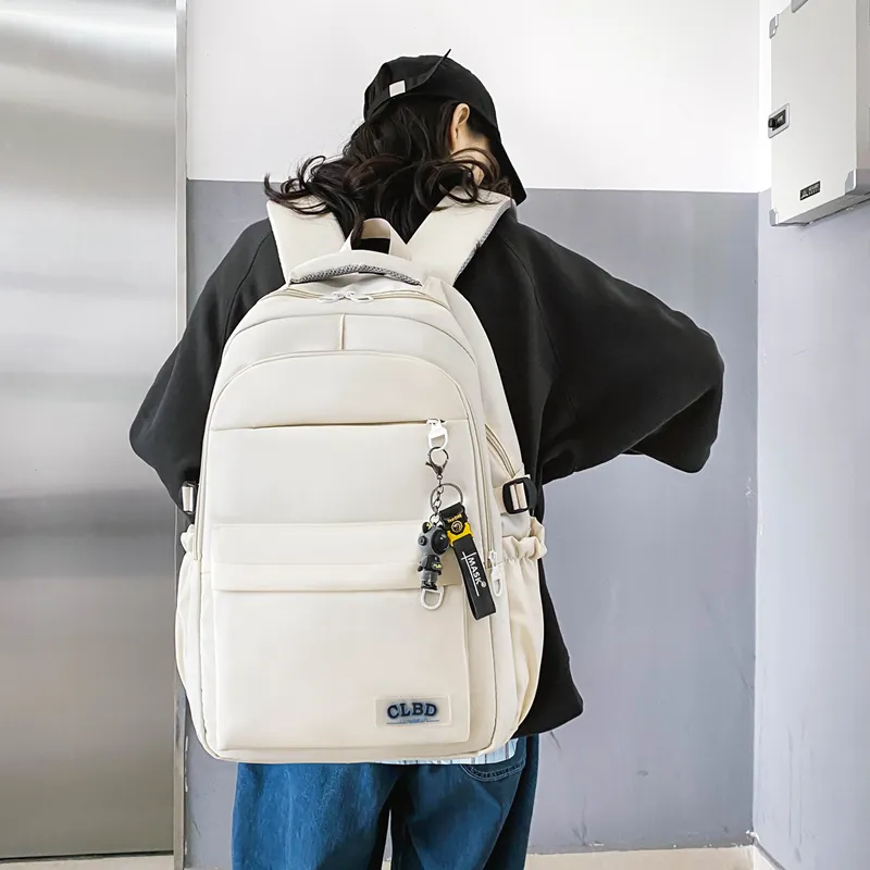 Venerable Brahma Oxford Backpack Regular Unisex White/Black/Blue/Dark Blue-1