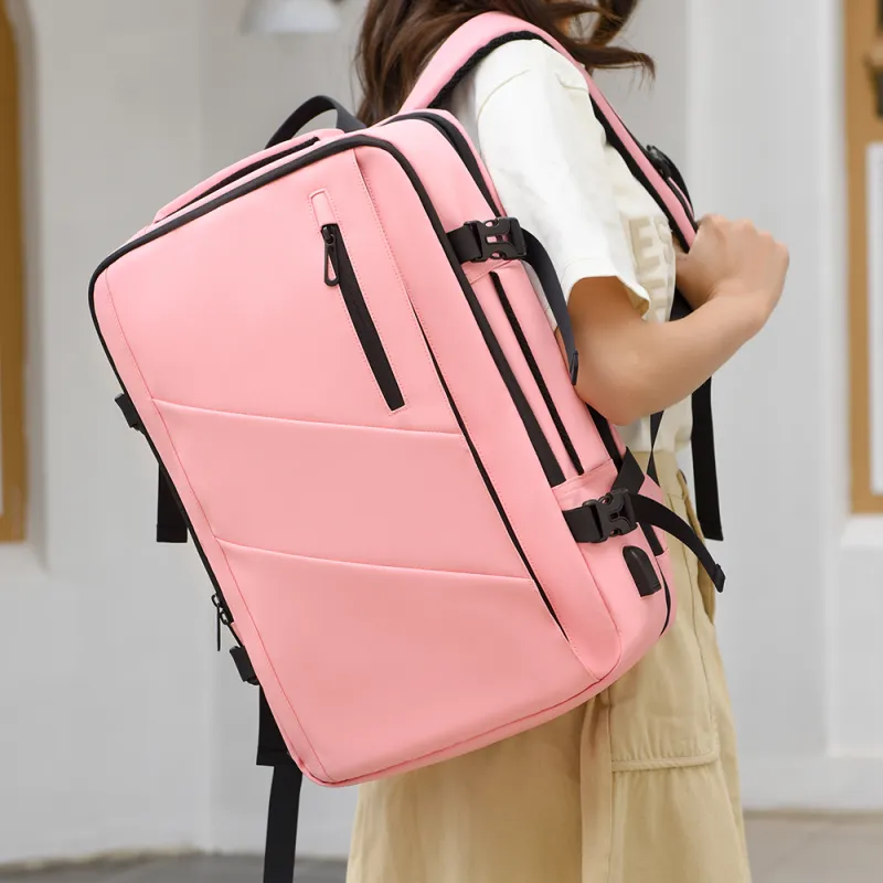 Venerable Brahma Nylon Fabric Backpack Regular Unisex Multicolor-10