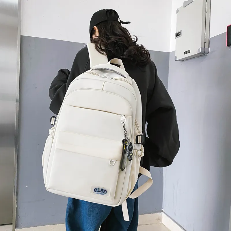Venerable Brahma Oxford Backpack Regular Unisex White/Black/Blue/Dark Blue-2