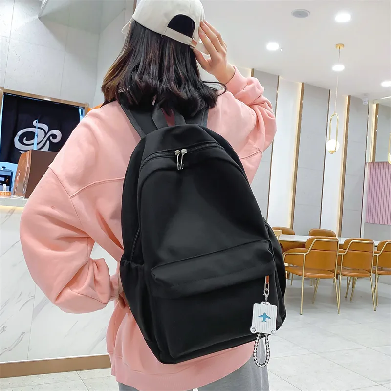 Venerable Brahma Nylon Backpack Regular Women's Black/Green/Blue/Light Khaki/Pink-1