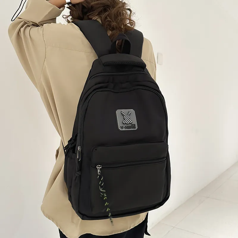 Venerable Brahma Nylon Backpack Women's Gray/Black/Orange/Green/Blue/Pink-4