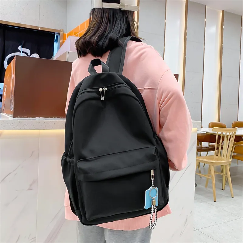 Venerable Brahma Nylon Backpack Regular Women's Black/Green/Blue/Light Khaki/Pink-7