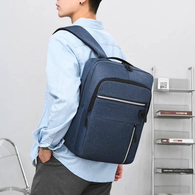 Venerable Brahma Water Resistant Fabric Computer Backpack Travel Bag Backpack Regular Unisex Black/Blue/Gray/Red-9