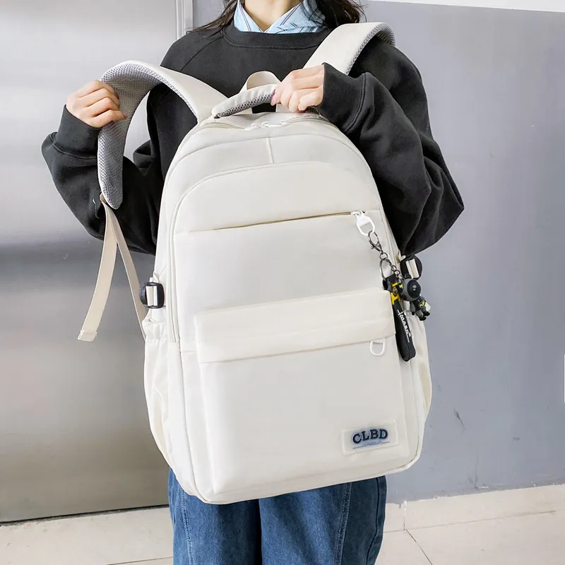 Venerable Brahma Oxford Backpack Regular Unisex White/Black/Blue/Dark Blue-3