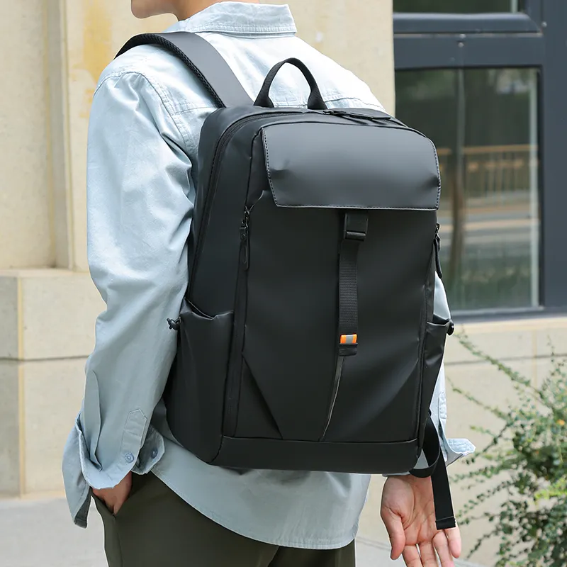 Venerable Brahma Oxford Backpack Regular Men's Black/Gray-7