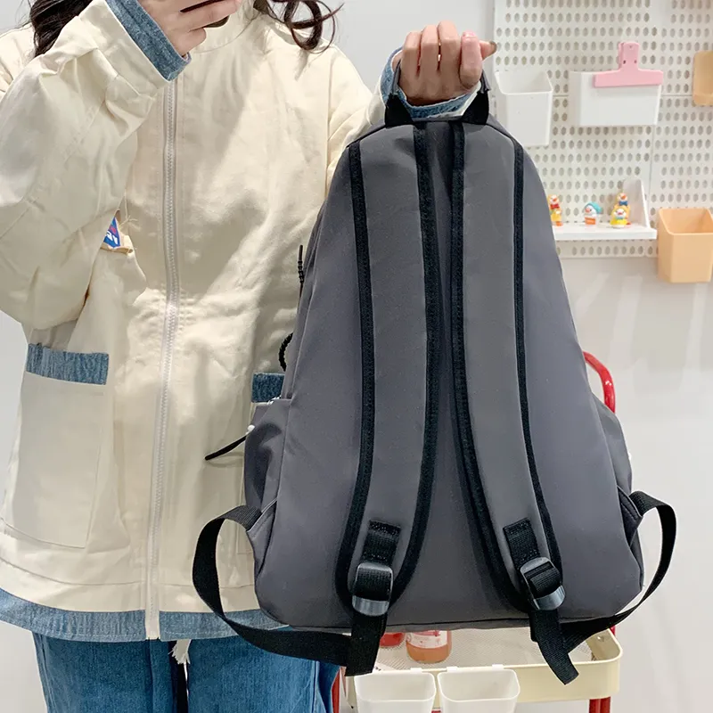 Venerable Brahma Nylon Backpack Women's White/Gray/Black/Red/Blue-4