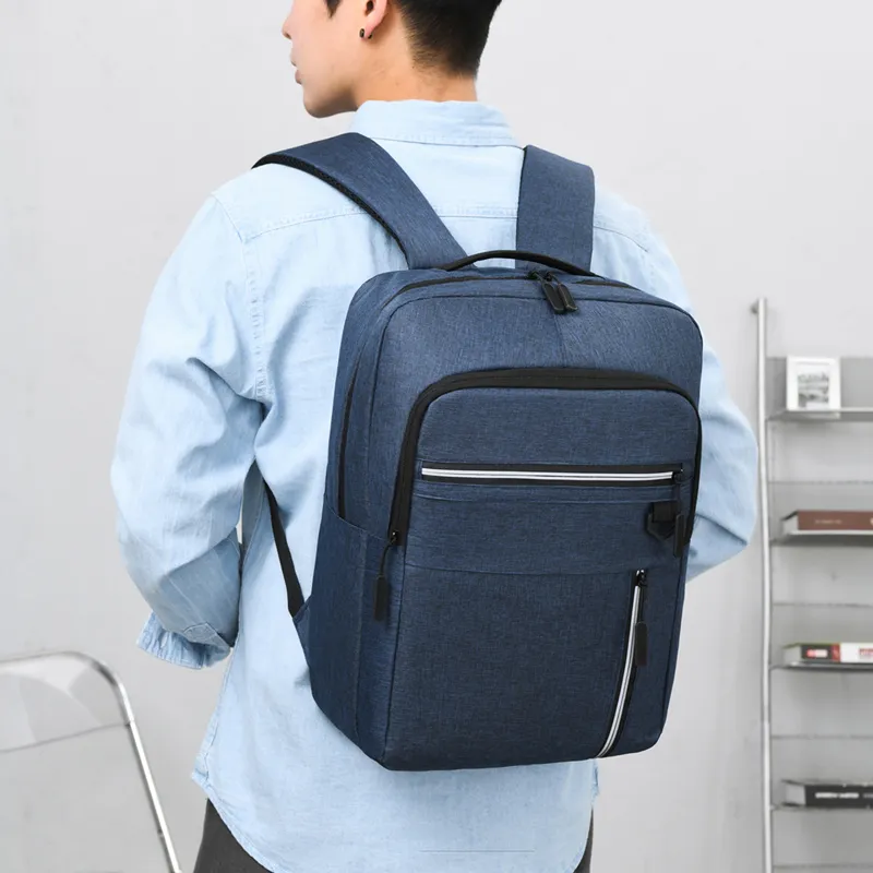 Venerable Brahma Water Resistant Fabric Computer Backpack Travel Bag Backpack Regular Unisex Black/Blue/Gray/Red-10