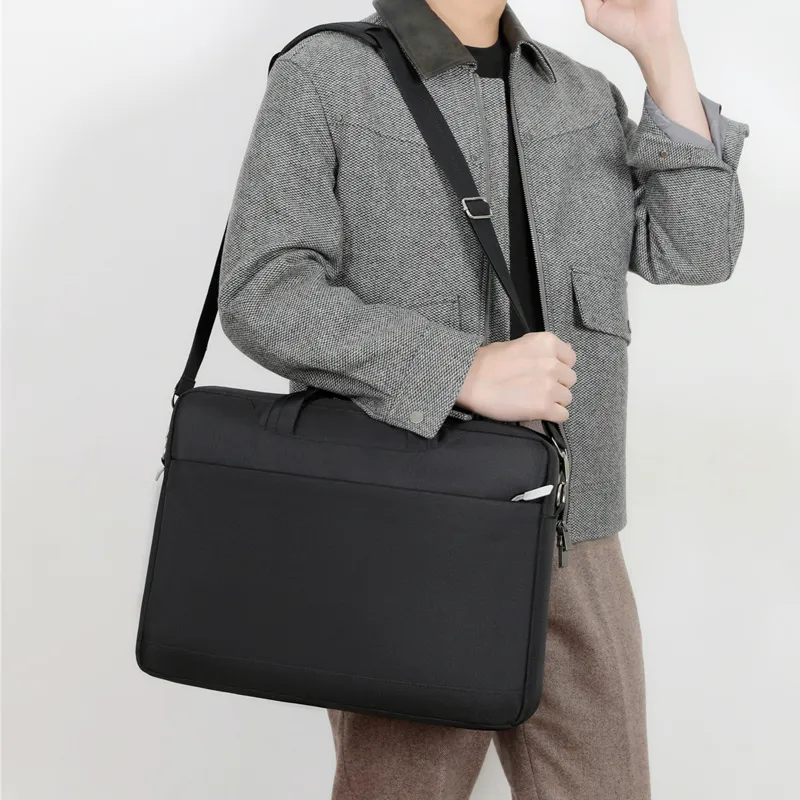Venerable Brahma Oxford Briefcase Business Bag Handbag Unisex Multicolor-3