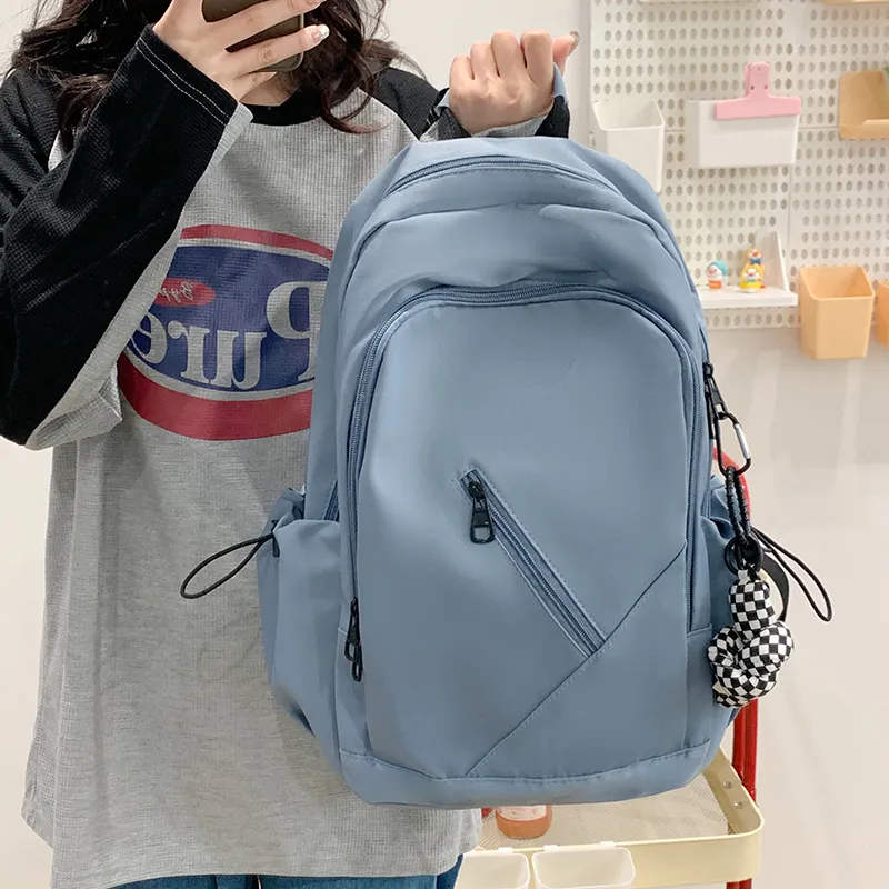 Venerable Brahma Nylon Backpack Women's White/Gray/Black/Red/Blue-16